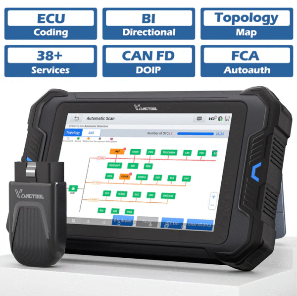 VDIAGTOOL VD80BT Professional Bidirectional Scan Tool