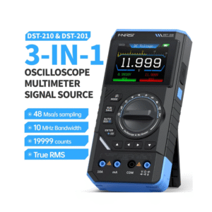 FNIRSI DST-210 / DST-201 Handheld 3-IN-1 Multimeter Oscilloscope Signal Generator