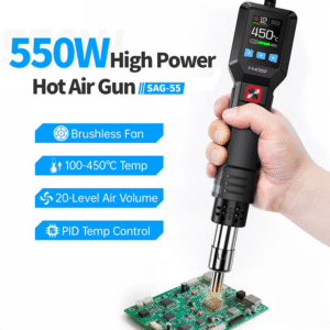 FNIRSI SAG-55 Intelligent 550W Hot Air Gun