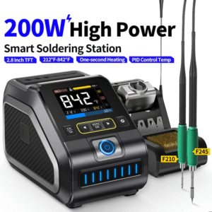 FNIRSI DWS-200 200W Power Repaid Heating Soldering Iron Station Kit